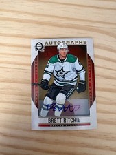 2018-19 O-Pee-Chee Coast to Coast Autographs Extended #ABR Brett Ritchie STARS