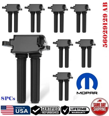   GENUINE MOPAR 8x Ignition Coils For 05-22 DODGE RAM JEEP CHRYSLER 5.7L 6.4L V8