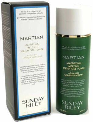 2 X Sunday Riley Martian Mattifying Melting Water Gel Toner 4.4 Oz Authentic