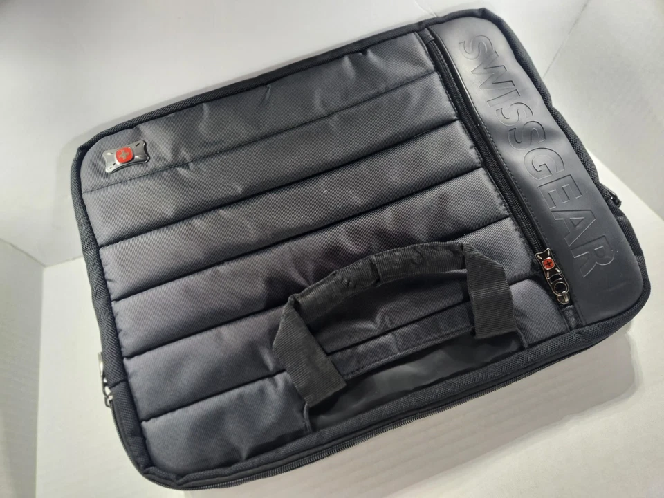 Bolso de hombro para computadora Swiss Laptop School negro Foto 4 de 4