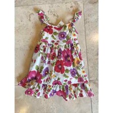 Baby Gap NWT floral sundress w/diaper cover undies, 12-18 months