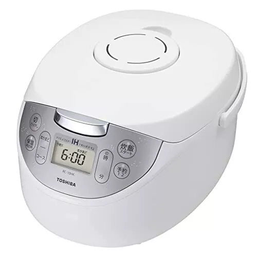 TOSHIBA Rice Cooker 5.5 Go IH Insulation White Rice 24 Hours RC-10HK (W)