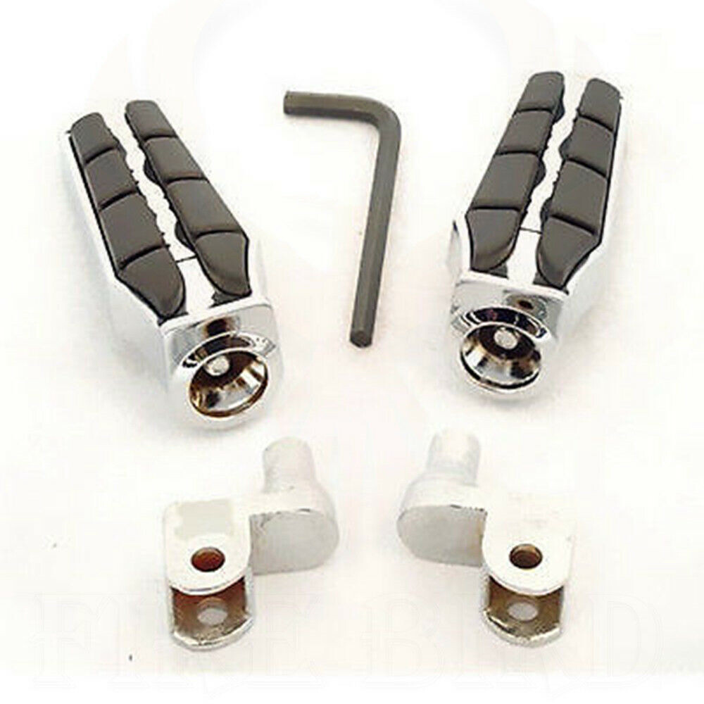 Chrome Front Foot Pegs For Yamaha Road Star Warrior XV1700PC (2002-2009) – Pair