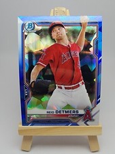 2021 Bowman Chrome Sapphire Reid Detmers - Los Angeles Angels #BCP-26