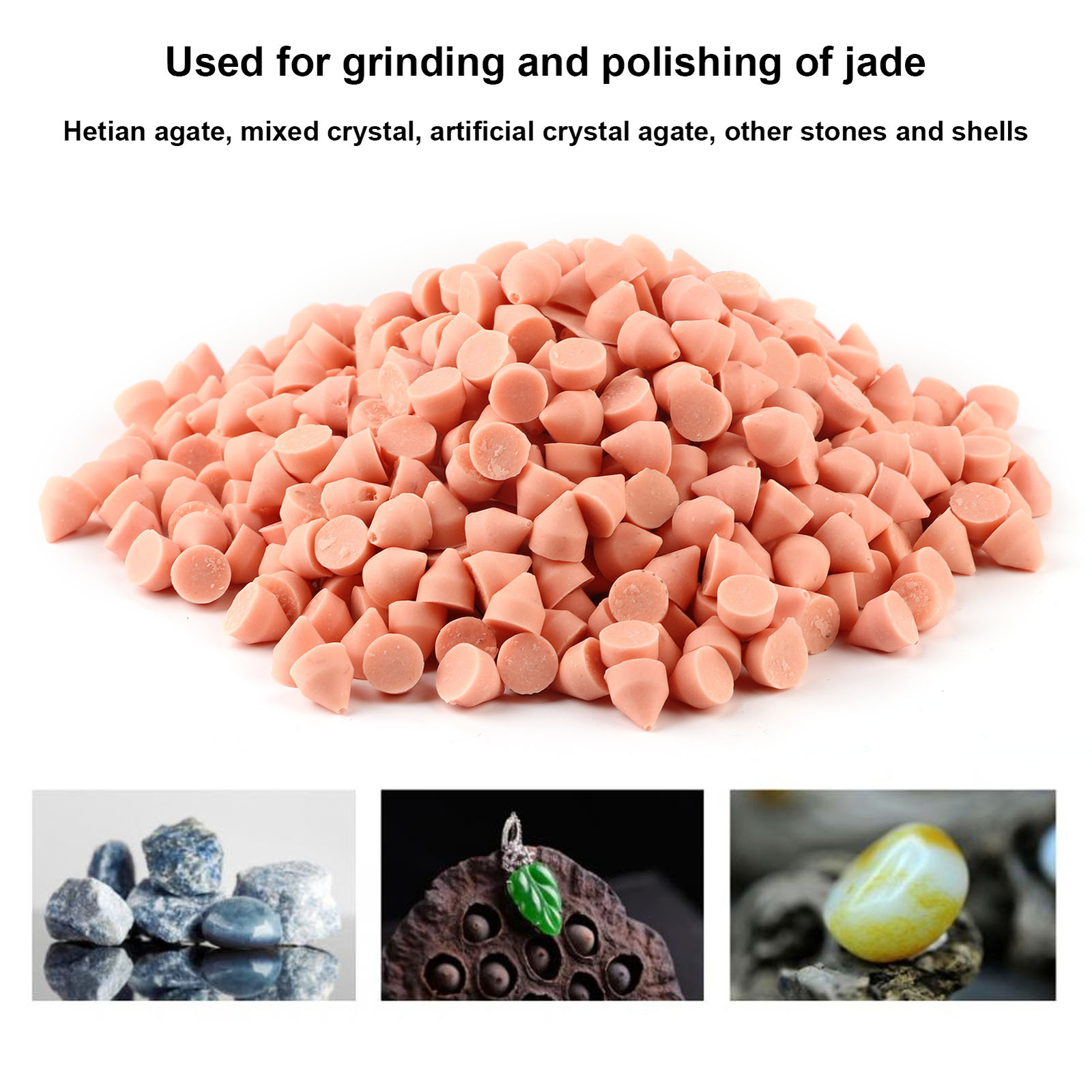 Resin Polishing Abrasive Vibration Buffing Tumbling Media Jewelry