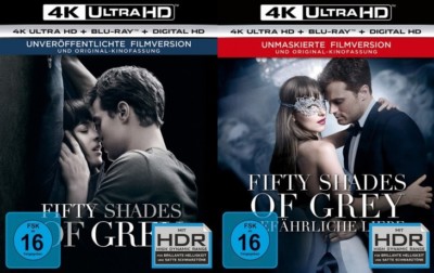 Fifty Shades of Grey 1+2 Set - 4K Ultra HD Blu-ray # 2-UHD+2-BLU-RAY-SET-NEU