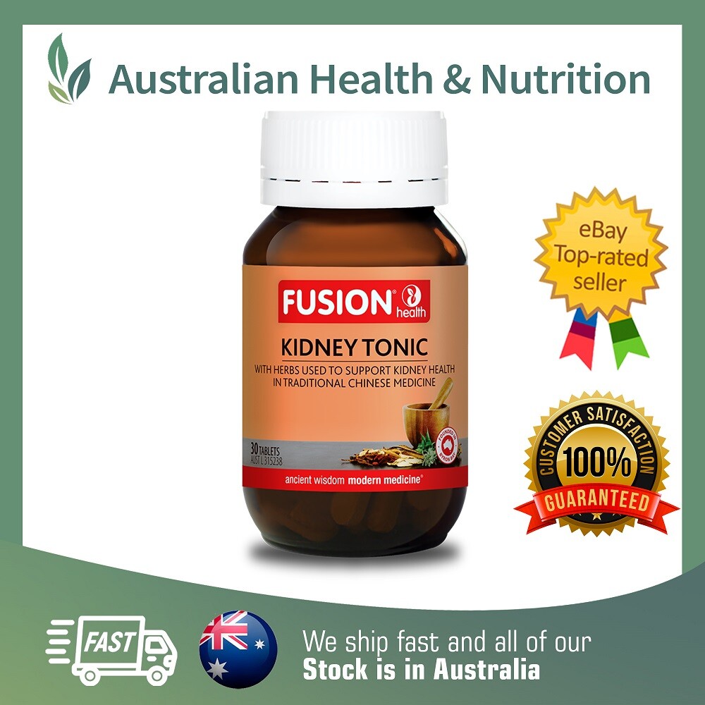 FUSION HEALTH KIDNEY TONIC 30T IMPROVE KIDNEY FUNCTION + FREE SAME DAY