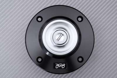 Schnell Benzinklappe Farbe Titan + Schlüssel für Suzuki GSF 600 BANDIT N/S 1994-04