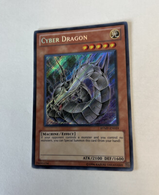 Cyber Dragon RYMP-EN059 Secret Rare Yugioh! TCG Card Holographic