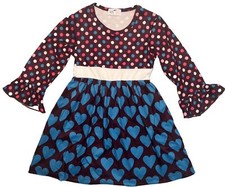 New Dress 2T Girls By Pete  Lucy NWOT Valentines Day Hearts Love Soft
