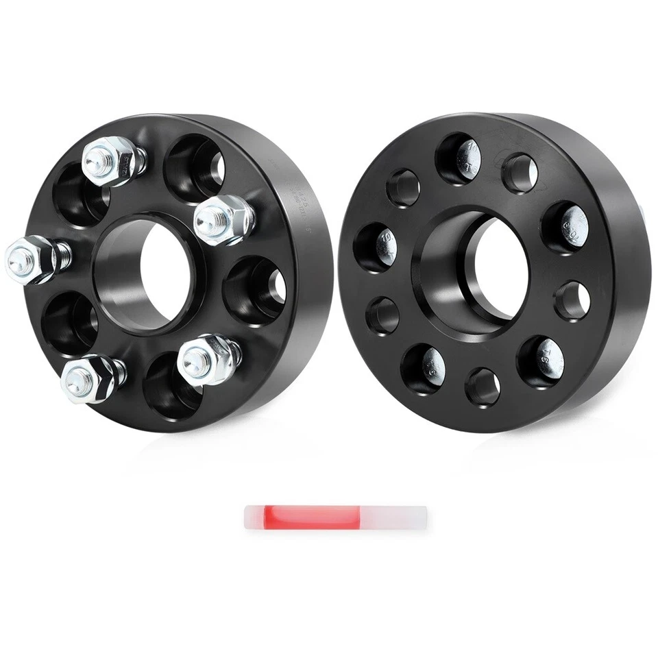 2 Pcs 1.5" 5x100mm Hub Centric Wheel Spacers 12x1.5 For 1986-1991 Toyota Camry - Imagem 4 de 4