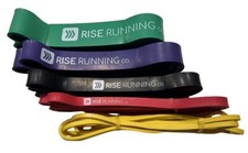 Heavy Duty Resistance Bands - Set of 5 - 5lb - 125lb