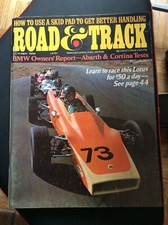 1969 Road & Track Denny Hulme Fiat Abarth 1300 Bruce McLaren Jim Russell BMW  