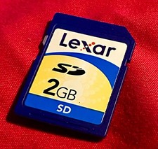 Lexar SD 2 GB Flash Memory Card LSD2GBASBNA