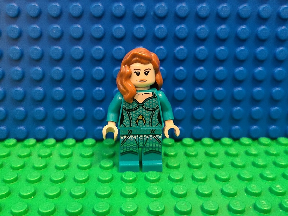 Lego Mera Minifigure DC Super Heroes 76095 sh0524 CMF Lot Rare