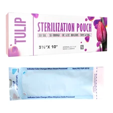1000 Sterilization Pouches 3.5" x 10" Nail Bags for Sterilizer Sterile Autoclave