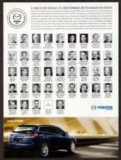 2007 MAZDA CX-9 Vintage Original Print AD | Blue SUV photo Canada's dealer photo