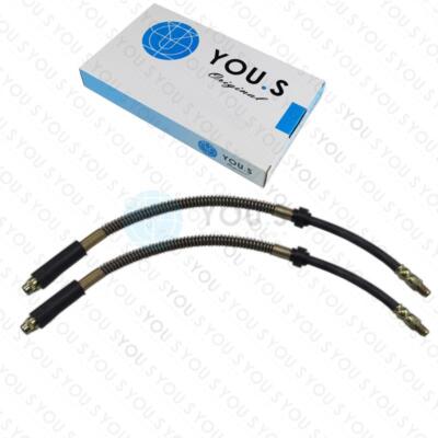 2 X Brake Hoses Front Axle Left + Right For PEUGEOT 306 (7B/E/D/A/C)