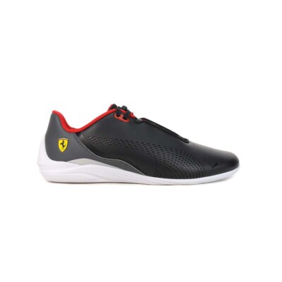 PUMA Men's Ferrari Drift Cat Decima Black/White Sneakers 30719304