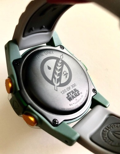 Star Wars Boba Fett NIXON Limited Edition Watch 2018 SDCC Green ROTJ #120 of 300 - Picture 9 of 12