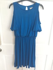 Ann Taylor Loft Blue Dress New With Tags