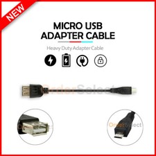 Micro USB B Male to USB 2.0 A Female OTG Adapter Converter Cable LG Samsung Sony