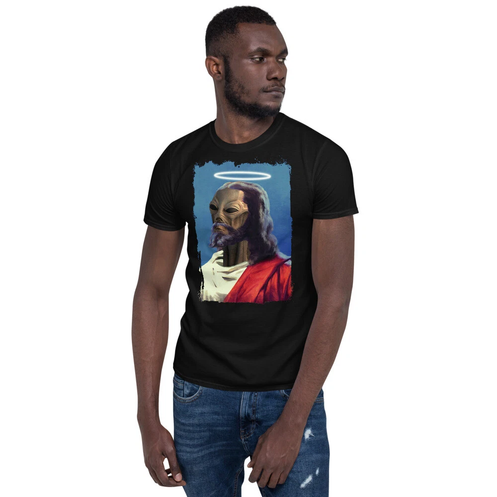 "Alien Jesus" Short-Sleeve Unisex T-Shirt
Opens in a new window or tab