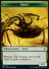MTG Magic the Gathering Token - Insect (11/429) Time Spiral Remastered LP