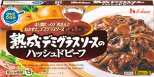House, Jukusei Demiglace no Hashed Beef Sauce, 160g, 1 box, 10 servings, Japan