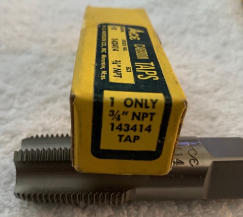 UNUSED Vintage 3/4" - 14 NPT HL Hanson Co. Ace Carbon Tap (A12) - Picture 4 of 8