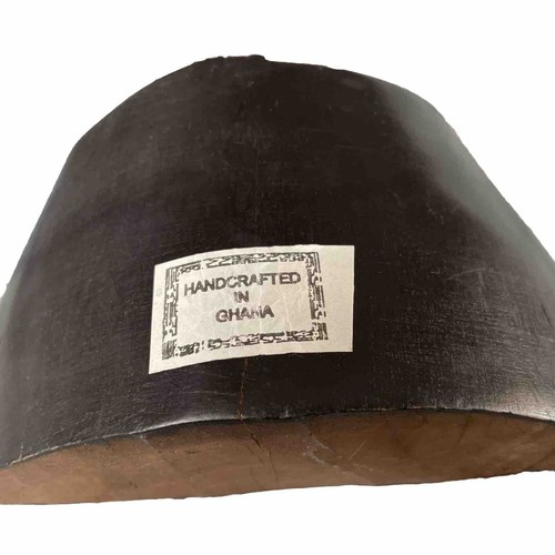 Afrikanische Schnitzerei Abstrakt in denkender Pose 14 Zoll Antik Made in Ghana - Bild 9 von 10