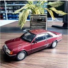 1:18 NOREV Benz 300 CE-24 Coupe 1990 Alloy Diecast Model Car Display Ornaments