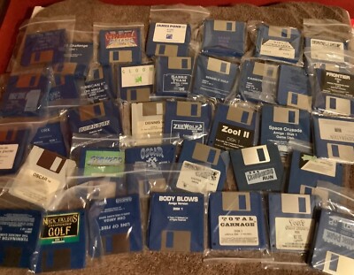 Commodore Amiga Games - nur Festplatten - Einzelspiele - Mehrfachangebot - KEIN Job Lot