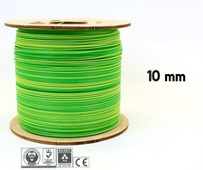 10 mm Single Core Conduit Cable 6491X Blue Brown Earth Yellow / Green Wire