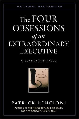 The Four Obsessions of an Extraord- 9780787954031, Patrick M Lencioni, hardcover