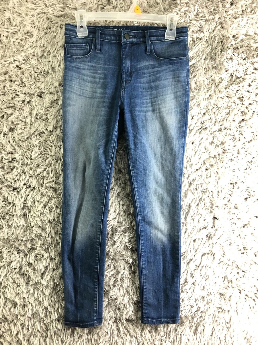 Mossimo Womens Size 4 High Rise Jegging Medium Wash Blue Denim Jeans