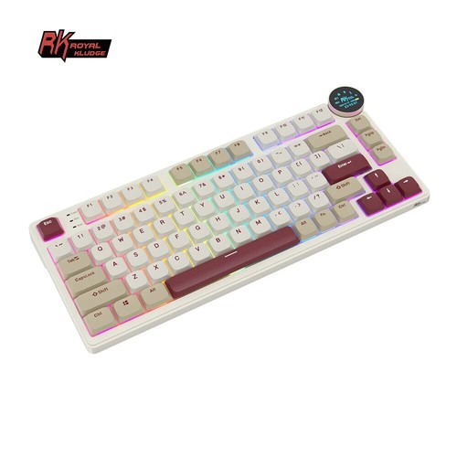 Clavier de jeu mécanique profil bas RK ROYAL KLUDGE N80 C-B - Photo 3/6