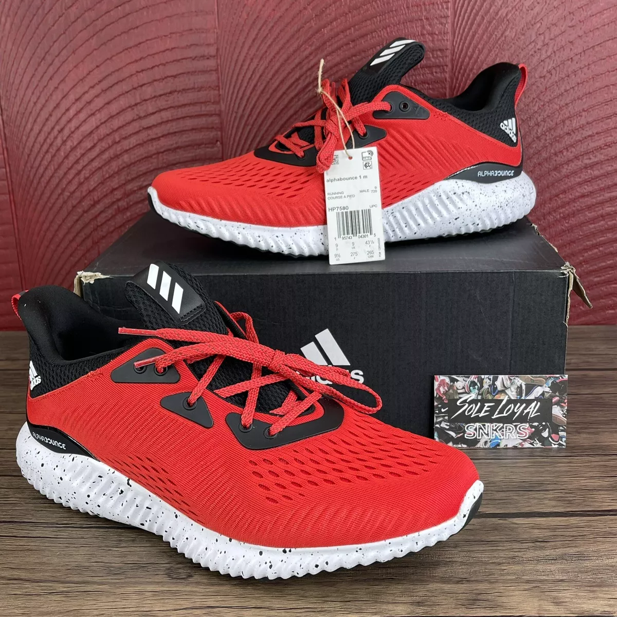 Red deals alphabounce mens