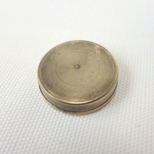 ANTIQUE VICTORIAN POCKET COMPASS BRASS CASE WITH LID VINTAGE SCIENTIFIC c.1850 - Picture 18 of 18