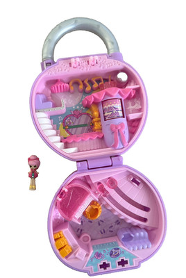 Shopkins Lil Secrets Dainty Dance Studio Mini Playset HTF RARE GLITTER