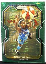 RUTH HEBARD 2021 Panini Prizm WNBA Green Pulsar Prizm #84 /25