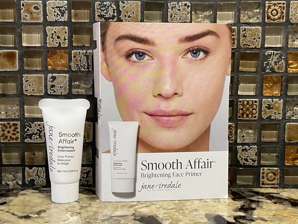 Paquete 8 imprimaciones faciales Jane Iredale Smooth Affair 0,24 oz cada una - 1,92 oz en total Foto 3 de 4