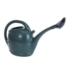 Ward Green Durable Plastic Large Watering Can with Rose - 10 Litre