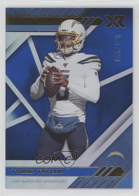 2020 Panini XR Blue 144/199 Tyrod Taylor #4 0e1