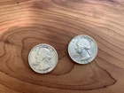 63 & 64 P Washington Quarters Silver 90%