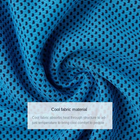 X4 pack Instant Cooling Fast Drying Absorbent Towels with carry bag - NEW UK