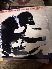 Michael Jackson The Way You Make Me Feel 12” Single Mixes Vinyl