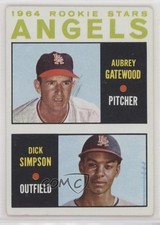 1964 Topps 1964 Rookie Stars Aubrey Gatewood Dick Simpson #127 15wb