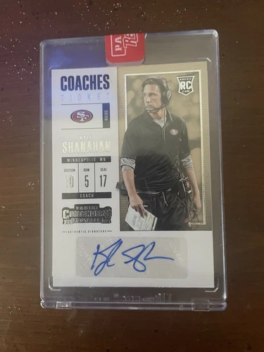 Kyle Shanahan 2017  Contenders  Auto