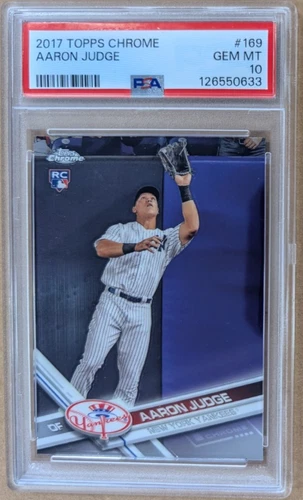 Aaron Judge 2017 Topps Chrome Aaron Judge #169A Rookie